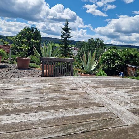 Ferienwohnung Am Sonnigen Haimberg フルダ エクステリア 写真