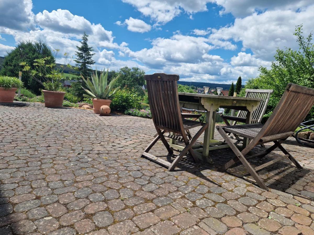 Ferienwohnung Am Sonnigen Haimberg フルダ エクステリア 写真